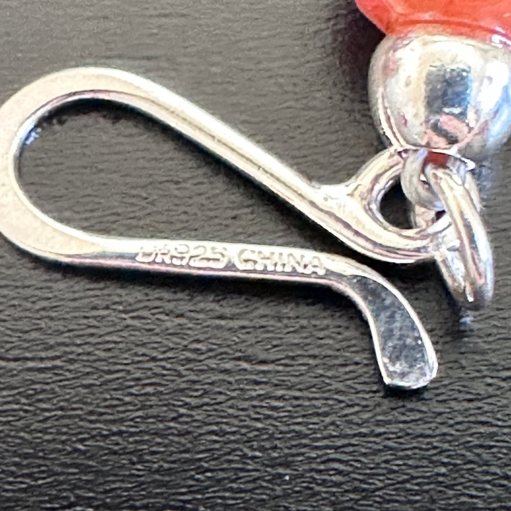 Hessonite faucet bead necklace by Mine Finds Jay King - Picture 8 of 11